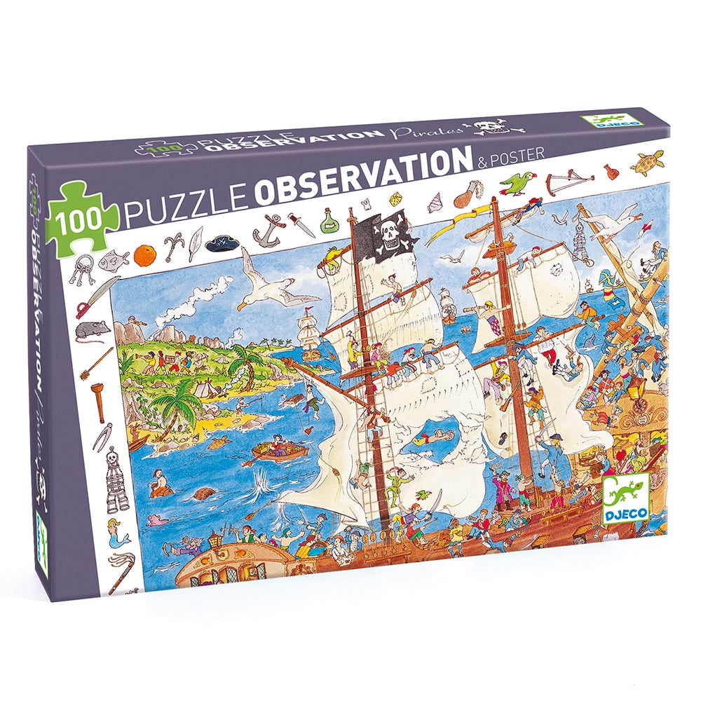 オブザベーションパズル パイレーツ 100PCS